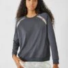 Aurelia Metallic Raglan Sweatshirt -Outlet hush Store 005797 3102 01