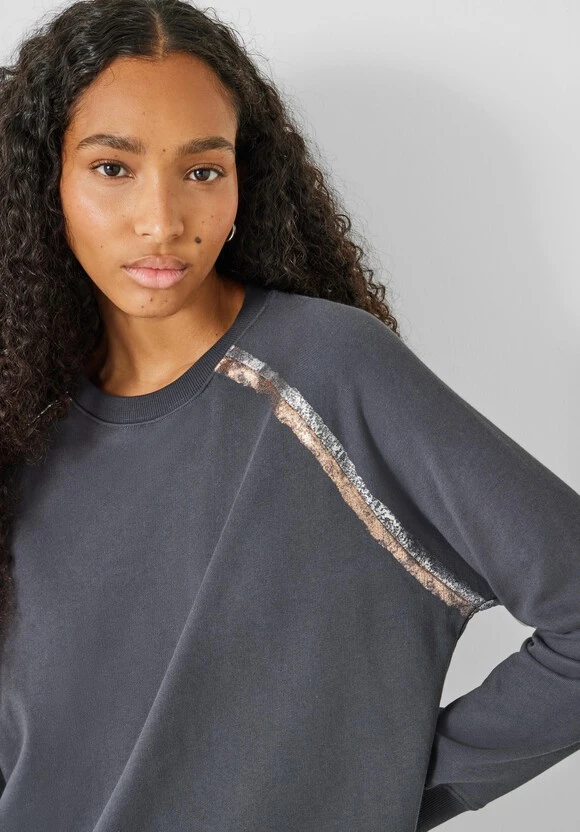 Aurelia Metallic Raglan Sweatshirt 4 Aurelia Metallic Raglan Sweatshirt - Image 2