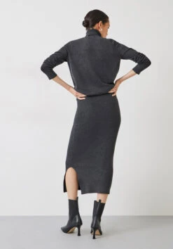 Harper Roll Neck Midi Dress -Outlet hush Store 006336 2806 03