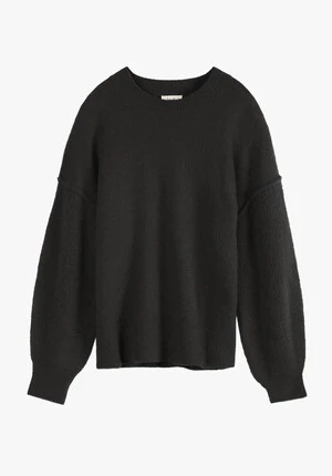 Faris Crew Neck Wool Blend Jumper 14 Faris Crew Neck Wool Blend Jumper - Image 12