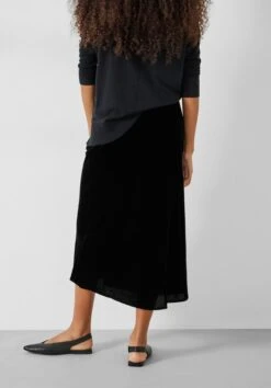 Simone Velvet Skirt -Outlet hush Store 006740 0456 03