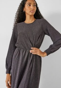 Natasha Glitter Jersey Dress 23 Natasha Glitter Jersey Dress -Outlet hush Store 007054 0456 04