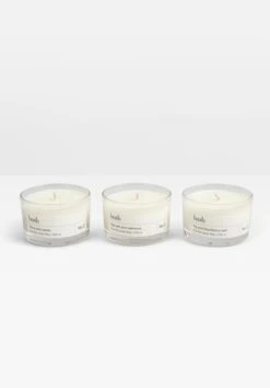 Hush Set Of Three Mini Candles