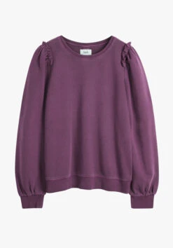 Emilia Ruffle Sweatshirt 24 Emilia Ruffle Sweatshirt -Outlet hush Store 007447 1382 07 4