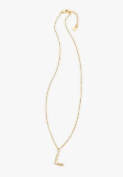 Gaia Letter Pendant Necklace -Outlet hush Store 007688 3037 1 L