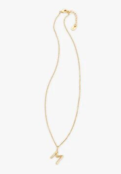 Gaia Letter Pendant Necklace -Outlet hush Store 007688 3037 1 M