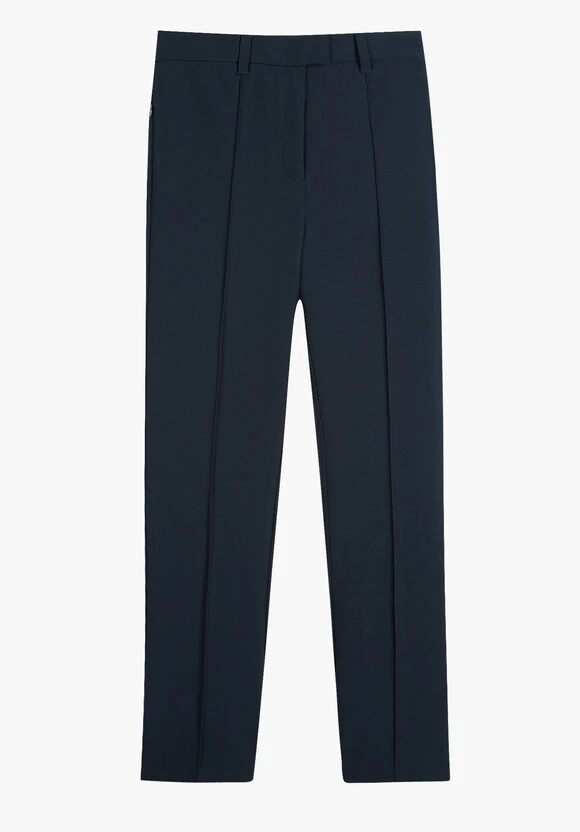 Slim Leg Pintuck Trousers 7 Slim Leg Pintuck Trousers - Image 5