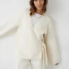 Minnota Wrap Knitted Cardigan -Outlet hush Store 008996 4443 01