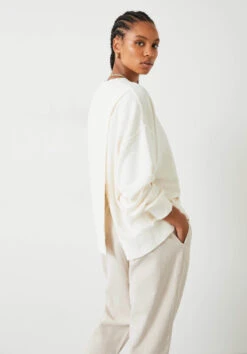 Grainne Open Back Sweatshirt -Outlet hush Store 009072 0265 03
