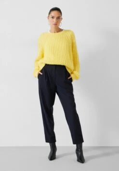 Ruby Check Wool Blend Trousers