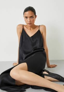 Aria Split Midi Dress -Outlet hush Store 009402 0456 02