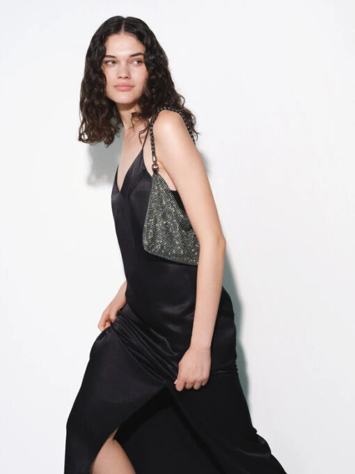 Aria Split Midi Dress -Outlet hush Store 009402 0456 10