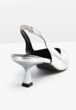 Lola Slingback Leather Kitten Heels -Outlet hush Store 009410 2310 02