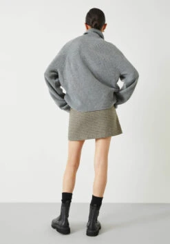 Esmae Checked Mini Skirt -Outlet hush Store 009424 0036 03