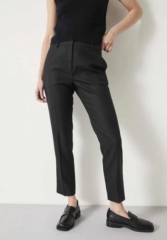 Amanda Cropped Suit Wool Blend Trousers 4 Amanda Cropped Suit Wool Blend Trousers - Image 2