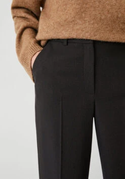 Emily Wide Leg Wool Blend Trousers -Outlet hush Store 009539 0533 04