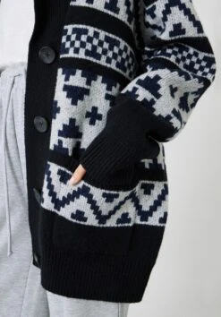 Kellton Shawl Wool Blend Cardigan -Outlet hush Store 009579 2806 04