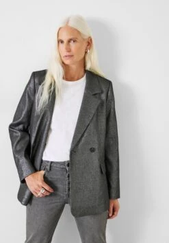 Hazel Metallic Blazer -Outlet hush Store 009607 0456 01