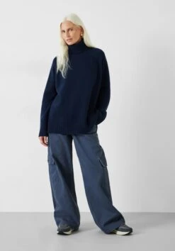 Ida Chunky Cashmere Roll Neck Jumper 21 Ida Chunky Cashmere Roll Neck Jumper -Outlet hush Store 009642 1659 02