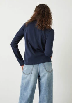 Cosima Heavyweight Cotton T-Shirt -Outlet hush Store 009648 1659 03