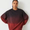 Ombre Oversized Sweatshirt -Outlet hush Store 009699 0463 02