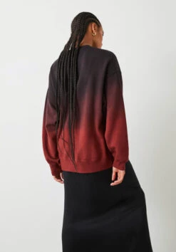 Ombre Oversized Sweatshirt -Outlet hush Store 009699 0463 03