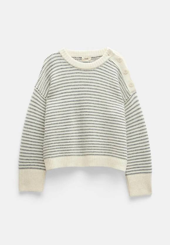 Zoya Striped Wool Blend Jumper 7 Zoya Striped Wool Blend Jumper - Image 5