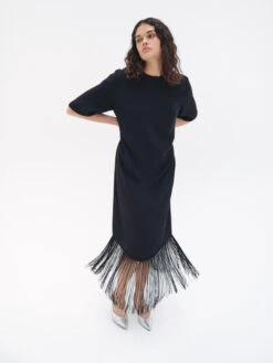 Hailey Fringe Midi Dress