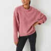 Faris Crew Neck Wool Blend Jumper 1 Faris Crew Neck Wool Blend Jumper -Outlet hush Store 009835 4440 02