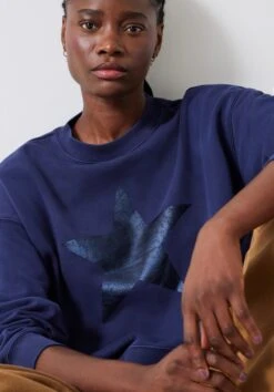 Roxy Metallic Star Sweatshirt -Outlet hush Store 009943 1676 04