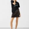 Zarina Sequin Mini Skirt 1 Zarina Sequin Mini Skirt -Outlet hush Store 010005 0081 01
