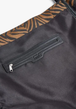 Vero Zebra Print Tote Bag -Outlet hush Store 010214 4397 03