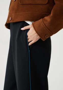 Melony Pipe Detail Straight-Leg Trousers -Outlet hush Store 010266 0456 04