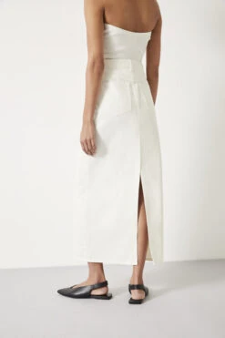 Jaz Denim Maxi Skirt -Outlet hush Store 010296 2855 03