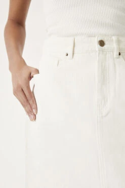 Jaz Denim Maxi Skirt -Outlet hush Store 010296 2855 04