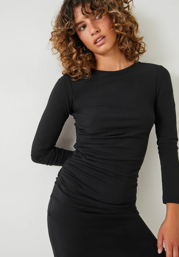 Long Sleeve Mini Judy Dress 4 Long Sleeve Mini Judy Dress - Image 2