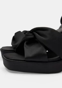 Farrah Satin Twist Platform Heels -Outlet hush Store 010476 0456 04