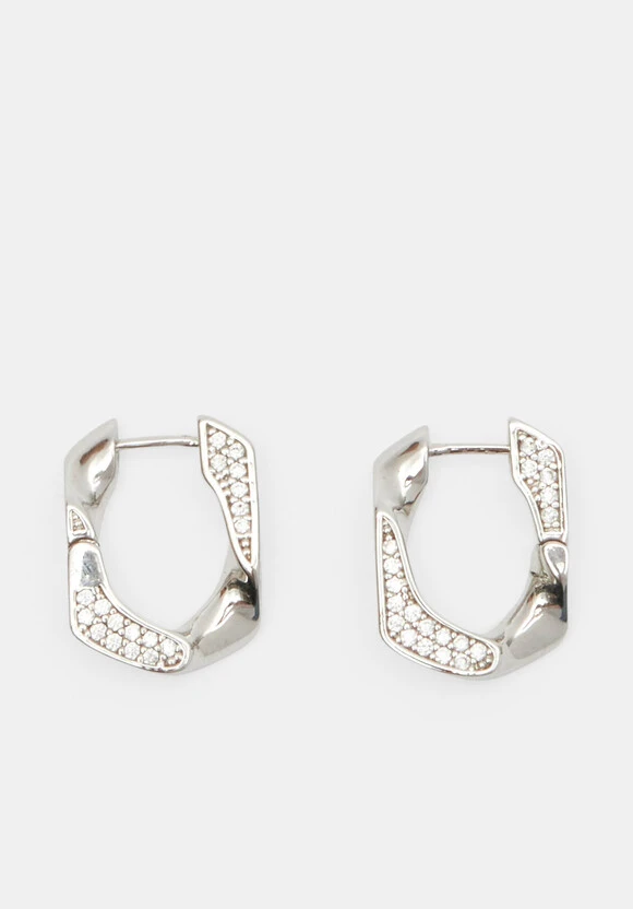 Luv AJ Pave Cuban Link Earring 2 Luv AJ Pave Cuban Link Earring