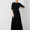 Talen Long Sleeved Knitted Maxi Dress -Outlet hush Store 010594 0456 01