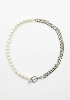 Harrie Pearl Chain Necklace -Outlet hush Store 010976 3038 01