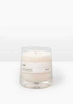 Hush Candle 250g - Leather & Amber